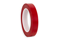 1 Mil. Red Polyester Tape With Silicone Adhesive 0.75" x 72 Yards- CS Hyde Co.